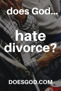 Does God hate divorce? Ask us on https://chataboutjesus.com/